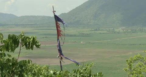 Wind indicator, Cambodia Vídeos de archivo 141431214