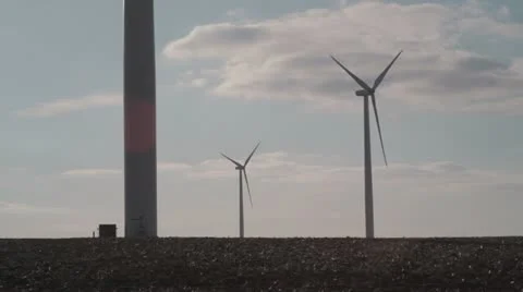 Wind Machines in Field Stock Footage 22331520