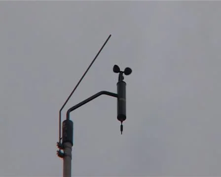 Wind measurement device Stock Footage 10854632