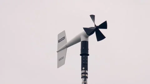 Wind meter Stock Footage 47897088