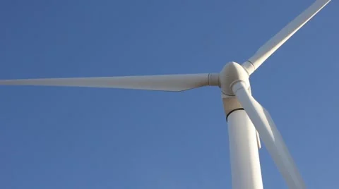 Wind mil power station Video stock 1073411