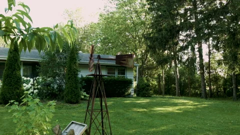 Wind Mill 2 Stock Footage 144582237