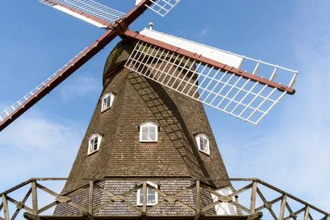 Wind Mill in Denmark Stock Photos