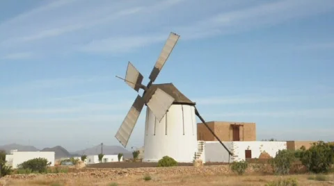 Wind mill Stock Footage 711846
