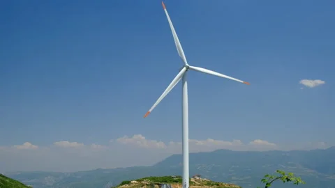 Wind Mill Video stock 137605669