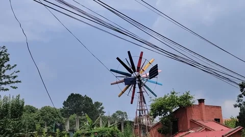 Wind mill Video stock 276956936