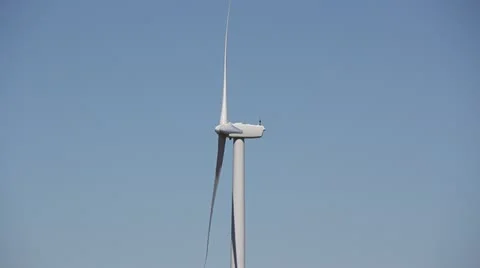 Wind mill generator Stock Footage 12123811
