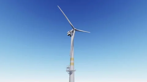Wind Mill looping Stock Footage 44239614