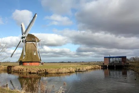 Wind mill Stock Photos