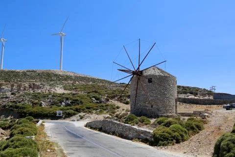Wind Mill Stock Photos