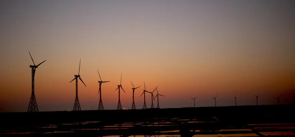 Wind Mill 库存照片