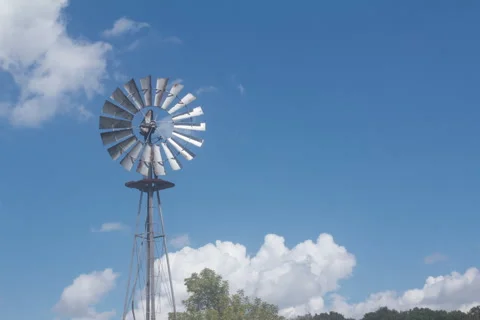 Wind Mill  Time Lapse Video stock 41690472