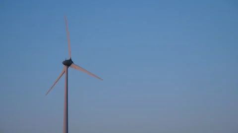 Wind mill turbine Stock Footage 280052444