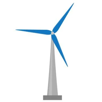 Wind mill vector Stock Illustration