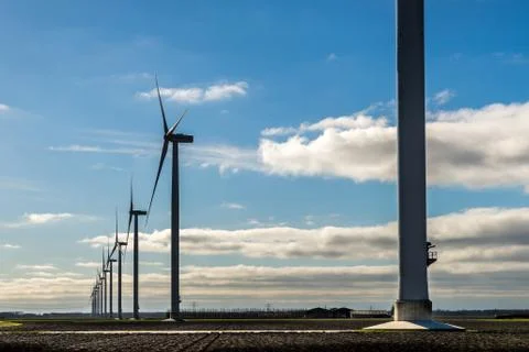 Wind mills Stock Photos