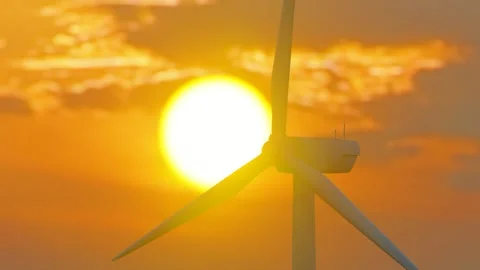 Wind new energy power generation Stock Footage 288284460
