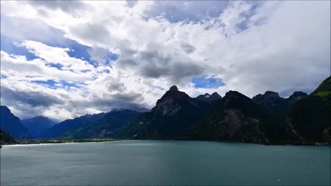 Wind over the mountains Stock Footage 80555042
