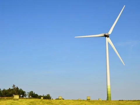 The wind park Stock Photos