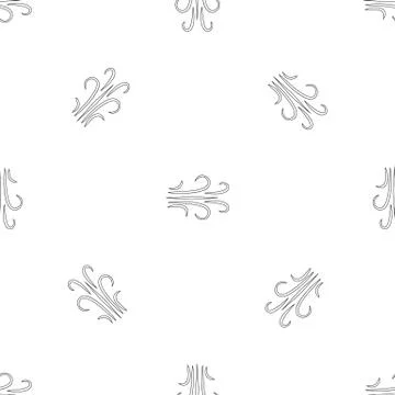 Wind pattern seamless vector Stock Illustration