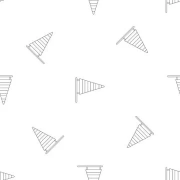 Wind pointing pattern seamless Stock Illustration