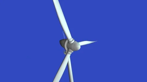 Wind Power and   Camera movement in rotating propeller Видео 75564002