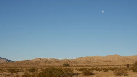 Wind power and moon Vídeos de archivo 83406430