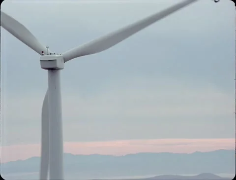 Wind power clean energy renewable energy Stock Footage 146286230