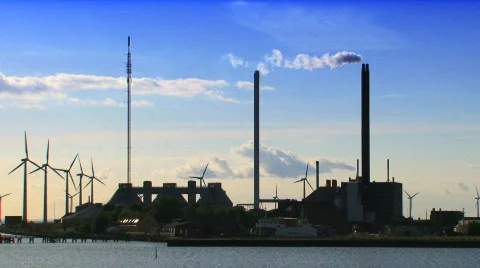 Wind power &amp; energy Stock Footage 153479