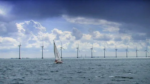 Wind power &amp; energy Stock Footage 153489