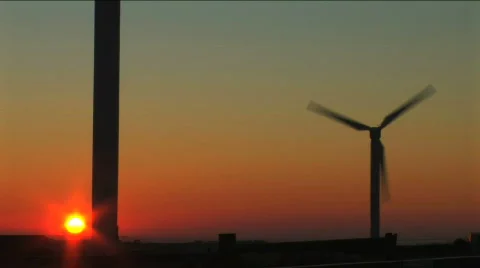 Wind power &amp; energy Stock Footage 302603