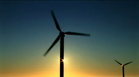Wind power &amp; energy Stock Footage 302621