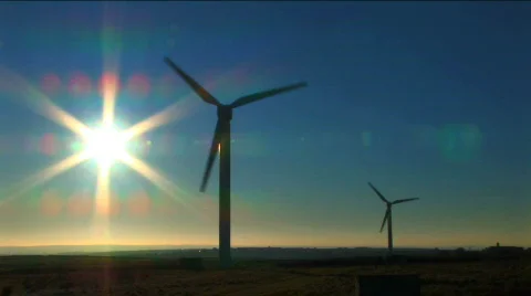 Wind power &amp; energy Stock Footage 302959