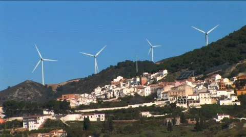 Wind power &amp; energy Stock Footage 314740