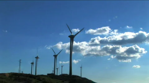 Wind power &amp; energy Stock Footage 315162