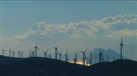 Wind power &amp; energy Stock Footage 315236