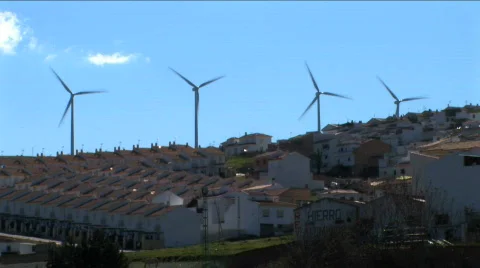 Wind power &amp; energy Stock Footage 315596