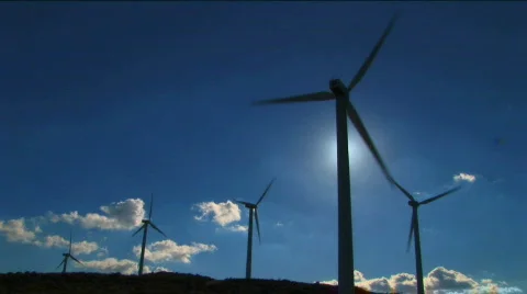 Wind power &amp; energy Stock Footage 315616