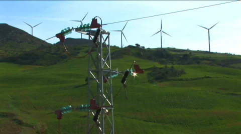 Wind power &amp; energy Stock Footage 327716