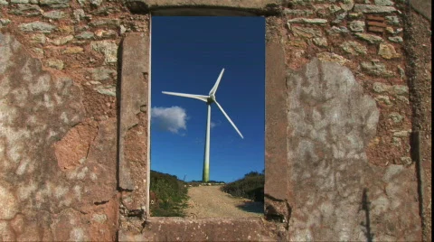 Wind power &amp; energy Stock Footage 328928