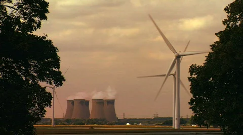 Wind power &amp; energy Stock Footage 839849