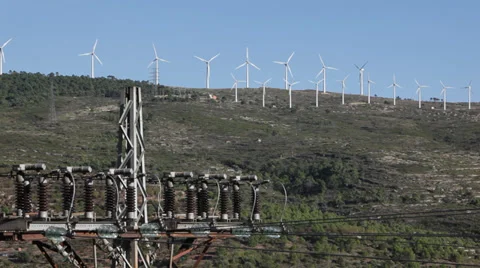 Wind power &amp; energy Video stock 32161347