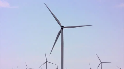 Wind power Stock Footage 22865312