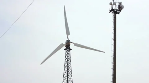 Wind Power Stock Footage 27271887