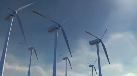 Wind Power Stock Footage 45670580