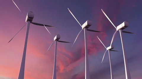 Wind Power Stock Footage 45670690