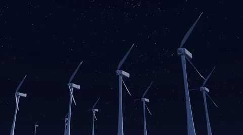 Wind Power Stock Footage 45670858