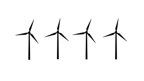 Wind power Stock Footage 80193861