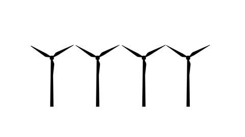 Wind power Stock Footage 80195679