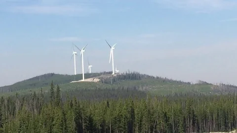 Wind Power Stock Footage 80506921