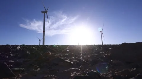 Wind power Stock Footage 318795796